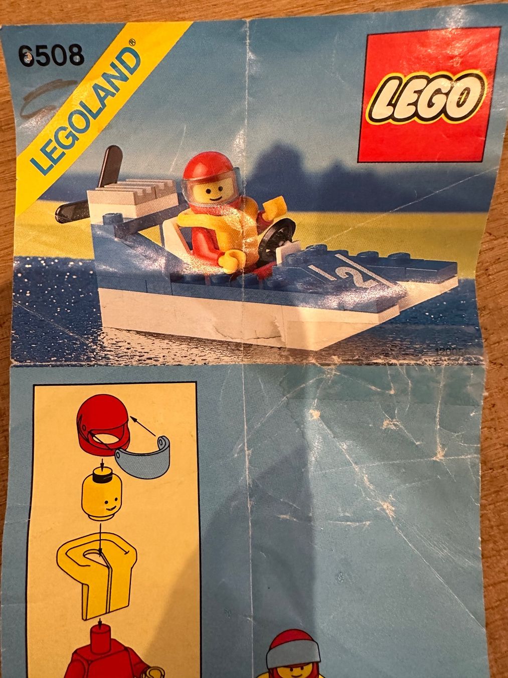 Lego Kit di costruzioni: Lego 6508 Wave Racer Rennboot komplett – Usato da Seengen venduto da greenway24 4