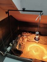 Halterung für Terrariumlampe ideal für Reptilien!