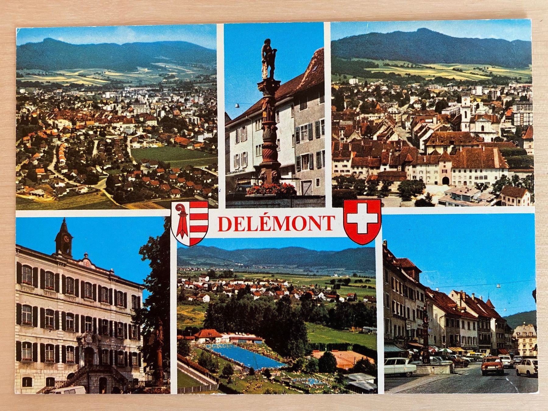 Cartoline postali: AK Delémont JU – Usato da deitingen venduto da popcorn02