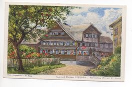 STERNENBERG ZH Gast- und Kurhaus Sternen - Oelgemälde Stutz