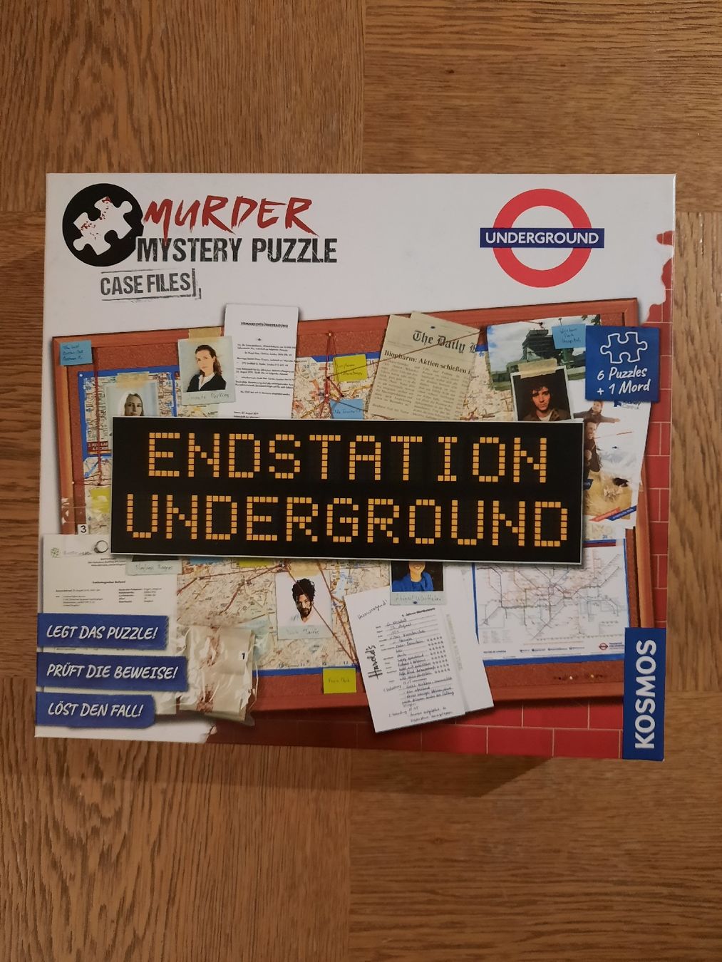 Puzzle: Murder Mystery Puzzle: Endstation Underground – Usato da Huttwil venduto da ClaudiaJan