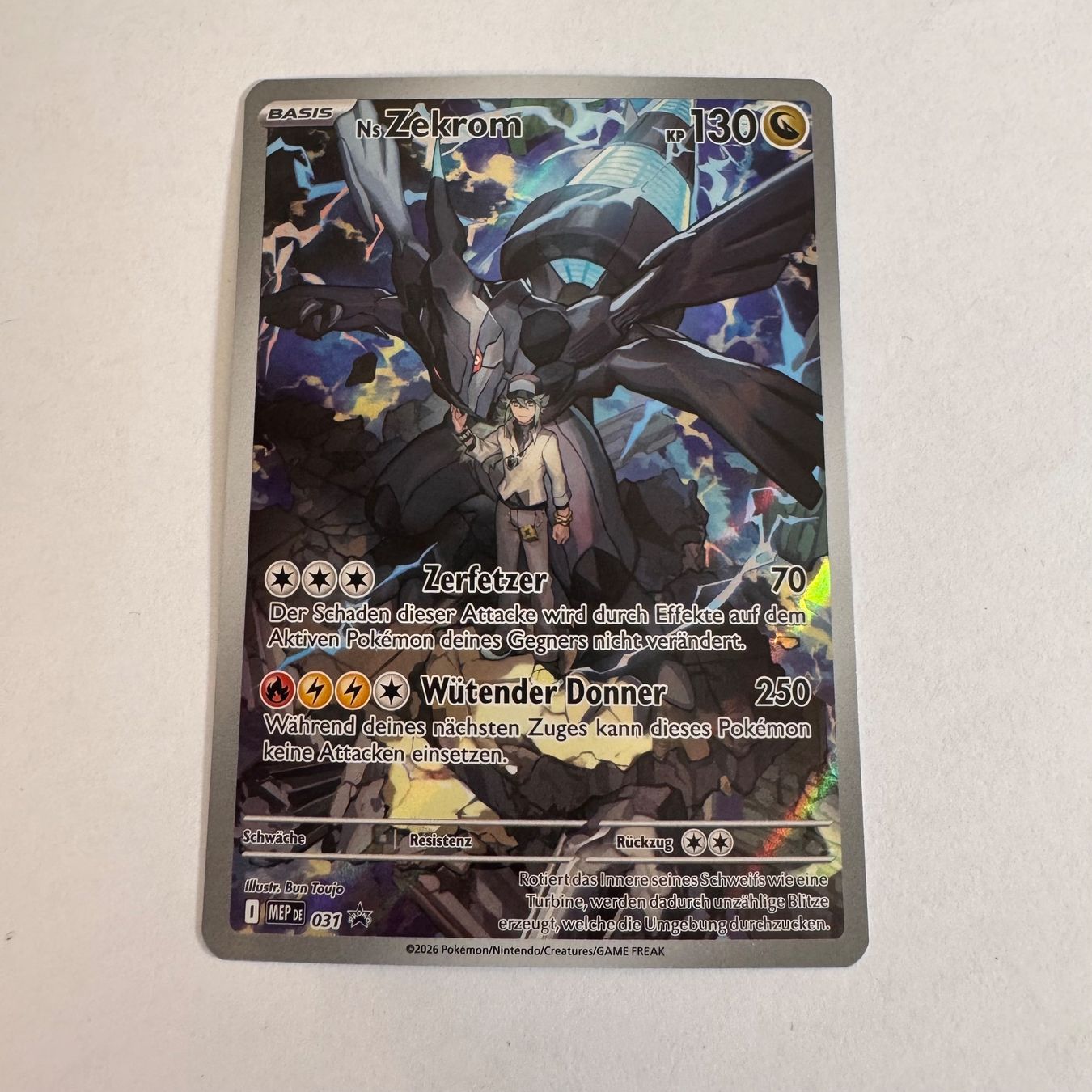Pokémon Carte collezionabili: Pokémon ASC - NS Zekrom - 31 - DE – Nuovo (secondo la descrizione) da Staad SG venduto da miaCards