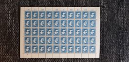 Pro Juventute Briefmarken Bogen Jahrgang 1960