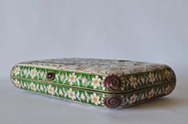 Eine russische Silber-Zigarettenetui (84 Zolotnik),1900c.