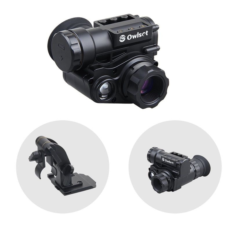 Schweizer Armee Stichwaffen: Vector Optics Monocular Nachtsichtgerät mit Helmmontage – Neu und originalverpackt aus Emmen von Pat-LU