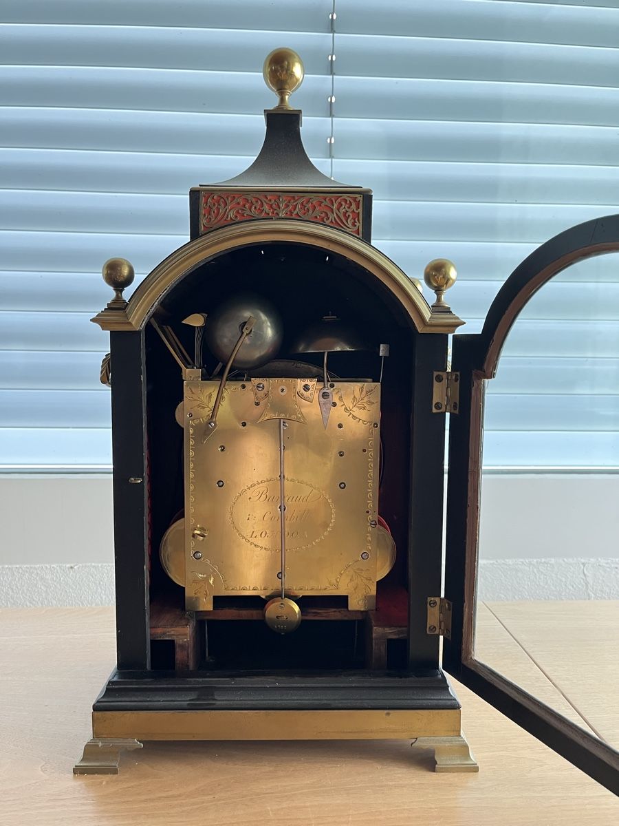Orologi da terra & Orologi da parete: Antike Bracket Clock, Barraud Cornhill London – Usato da Meggen venduto da Ricardofrank 3