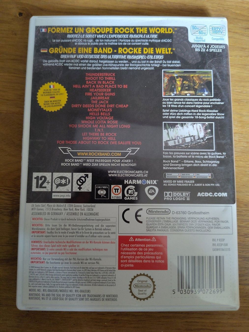 Nintendo Giochi: RockBand AC/DC Live (Nintendo Wii) – Usato da Kloten venduto da SuperRetroPixels 1