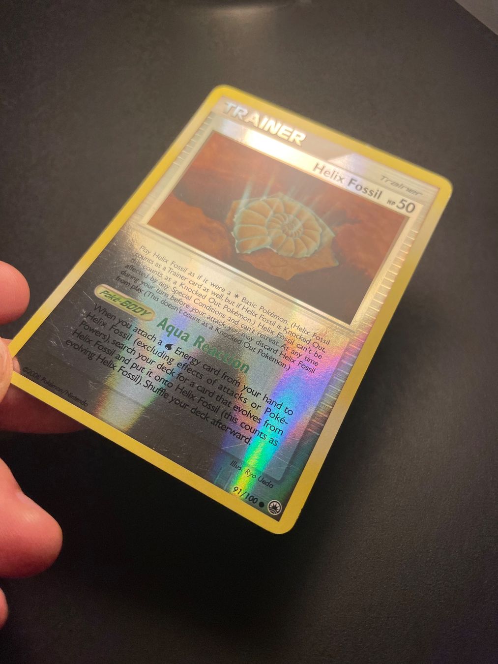 Pokémon Carte collezionabili: Helix Fossil - 91/100 Reverse Holo – Usato da Zürich venduto da pokemon_cards 1