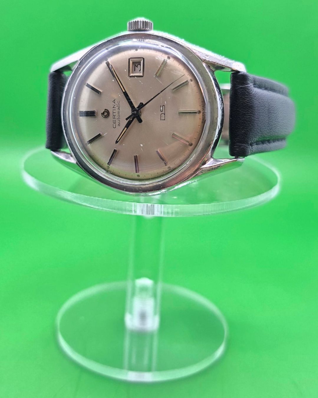 Certina Uhren: VINTAGE CERTINA AUTOMATIC DATE DS SWISS MADE – Gebraucht aus Neftenbach von Taschen-Uhren 2