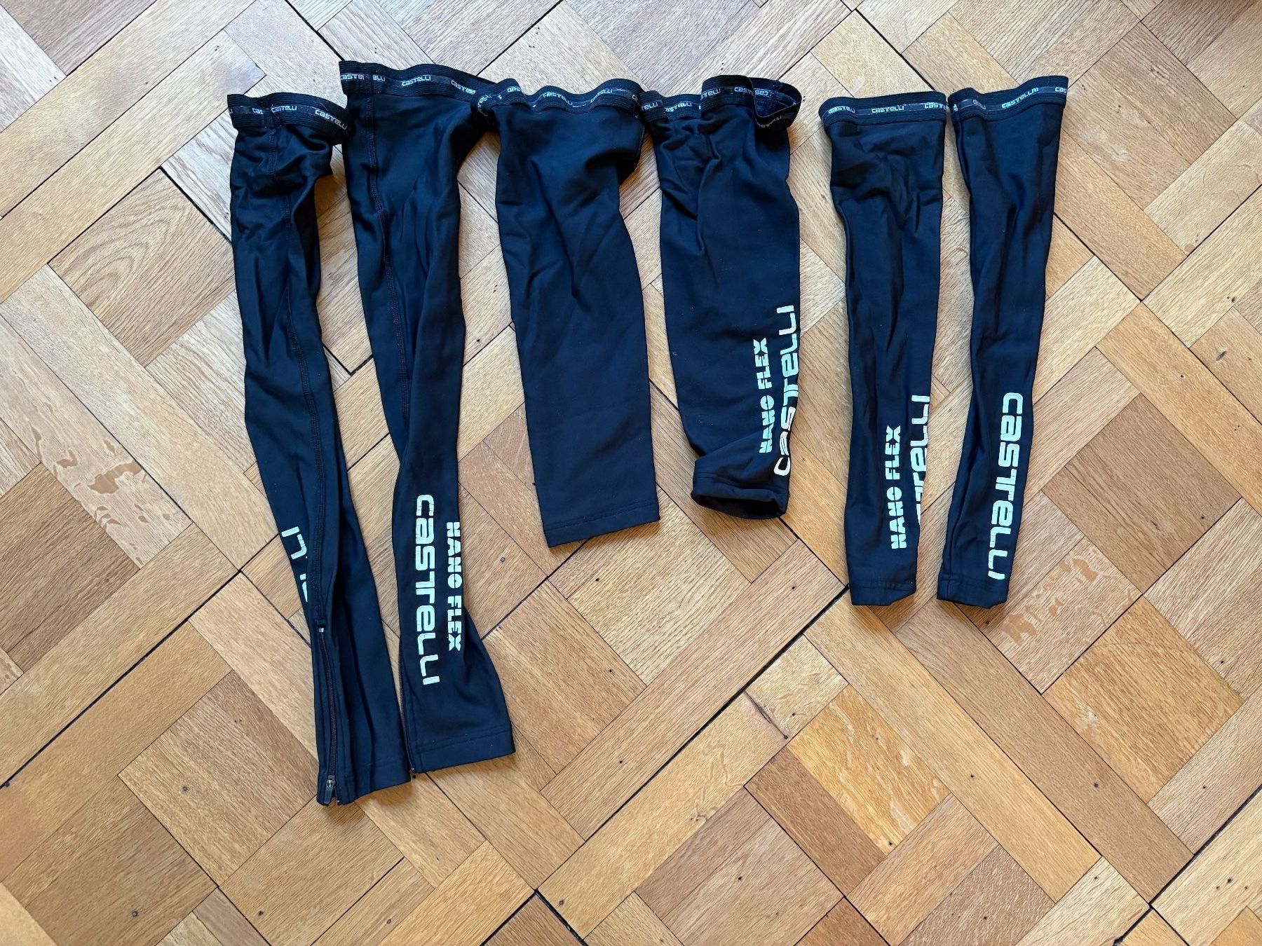 Leibchen & Hosen: Castelli - Set Ärmlinge Knielinge Beinlinge Gr. S – Gebraucht aus Zürich von triangular