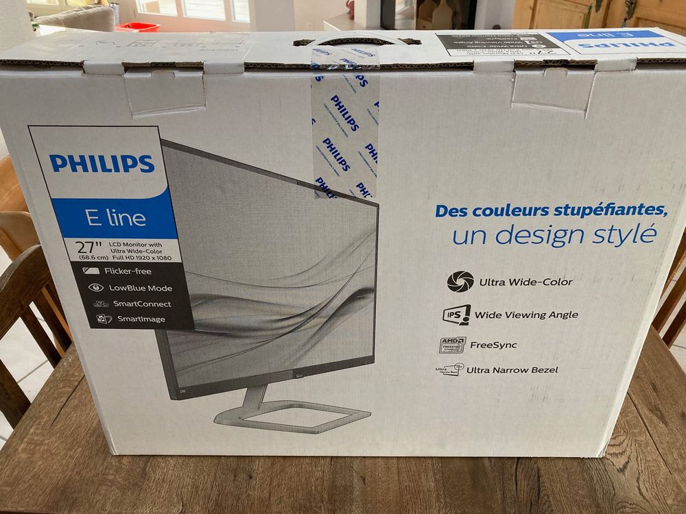 Philips E-Line 27" LCD Monitor | Kaufen auf Ricardo
