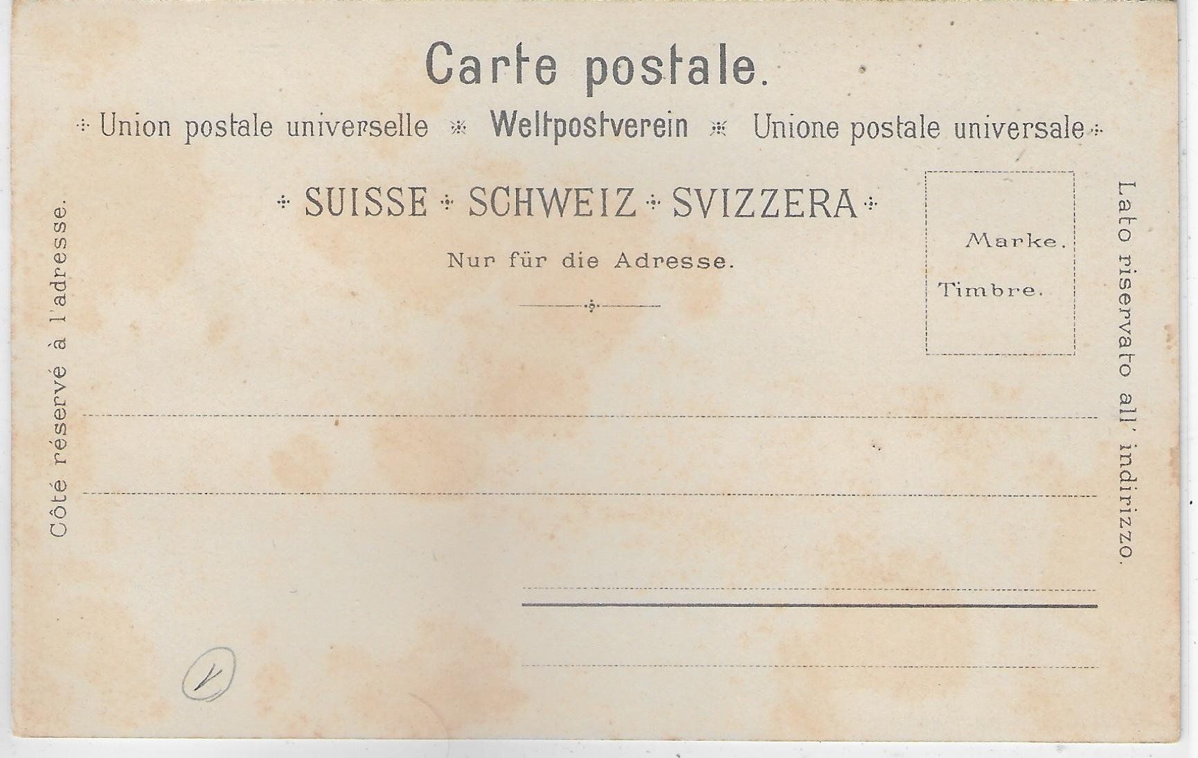 Cartoline postali: Gruss vom Rigi - Panorama Litho – Usato da Ettingen venduto da Kartenplanet 1