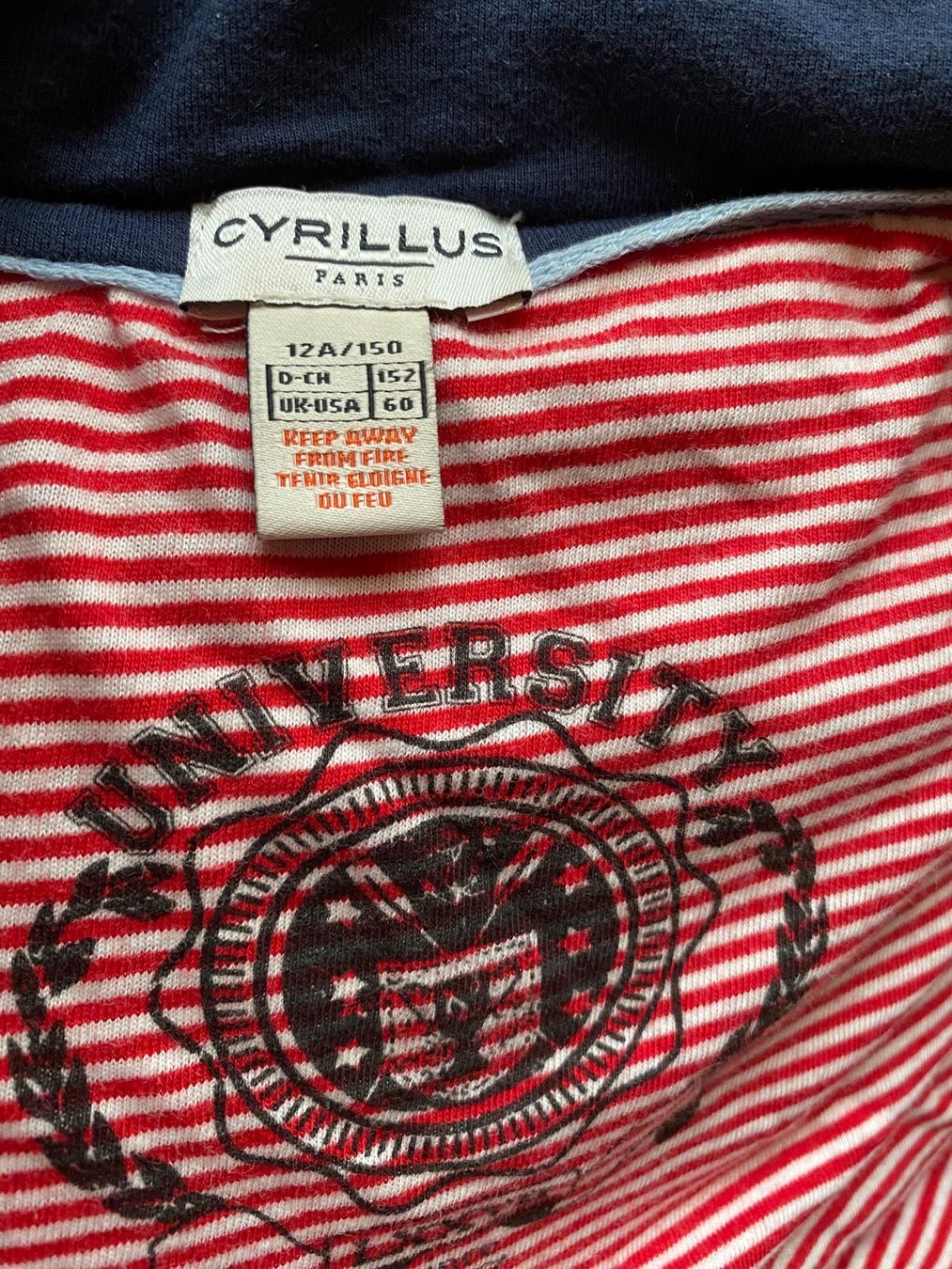 Cyrillus Giacche: Veste coton jersey Cyrillus 12 ans – Usato da Geneve venduto da Monthoux13 2