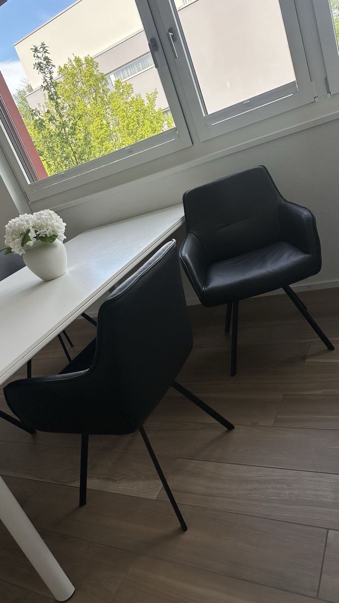Sedie: 4 echtleder Stühle Esszimmer Stühle – Usato da Rupperswil venduto da len_mtr7 2