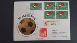Sonderbrief mit Sonderdatumstempel