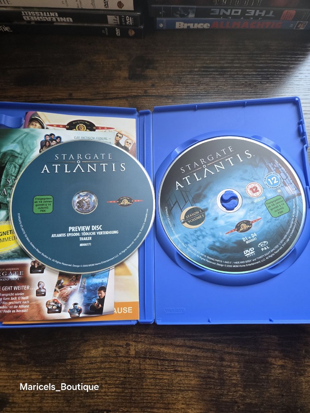 Tutti i DVDs: Stargate Atlantis Season 1 Volume 1 DVD – Usato da Winterthur venduto da Maricels_Boutique 4