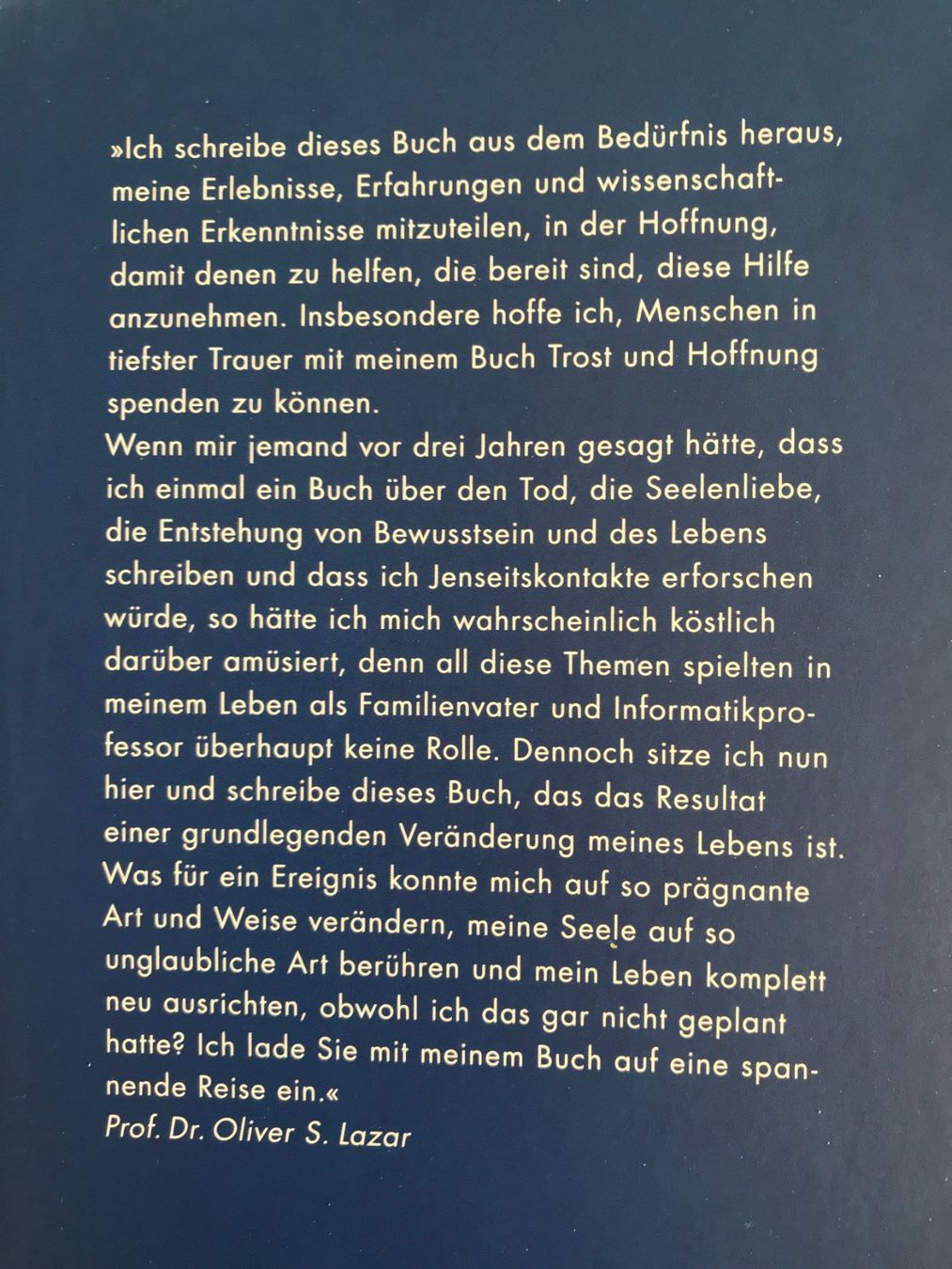 Libri: Jenseits von Materie - Prof. Dr. Oliver S. Lazar – Usato da Bazenheid venduto da nervik 2
