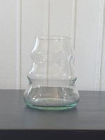 Handgemachte Vase aus Glas