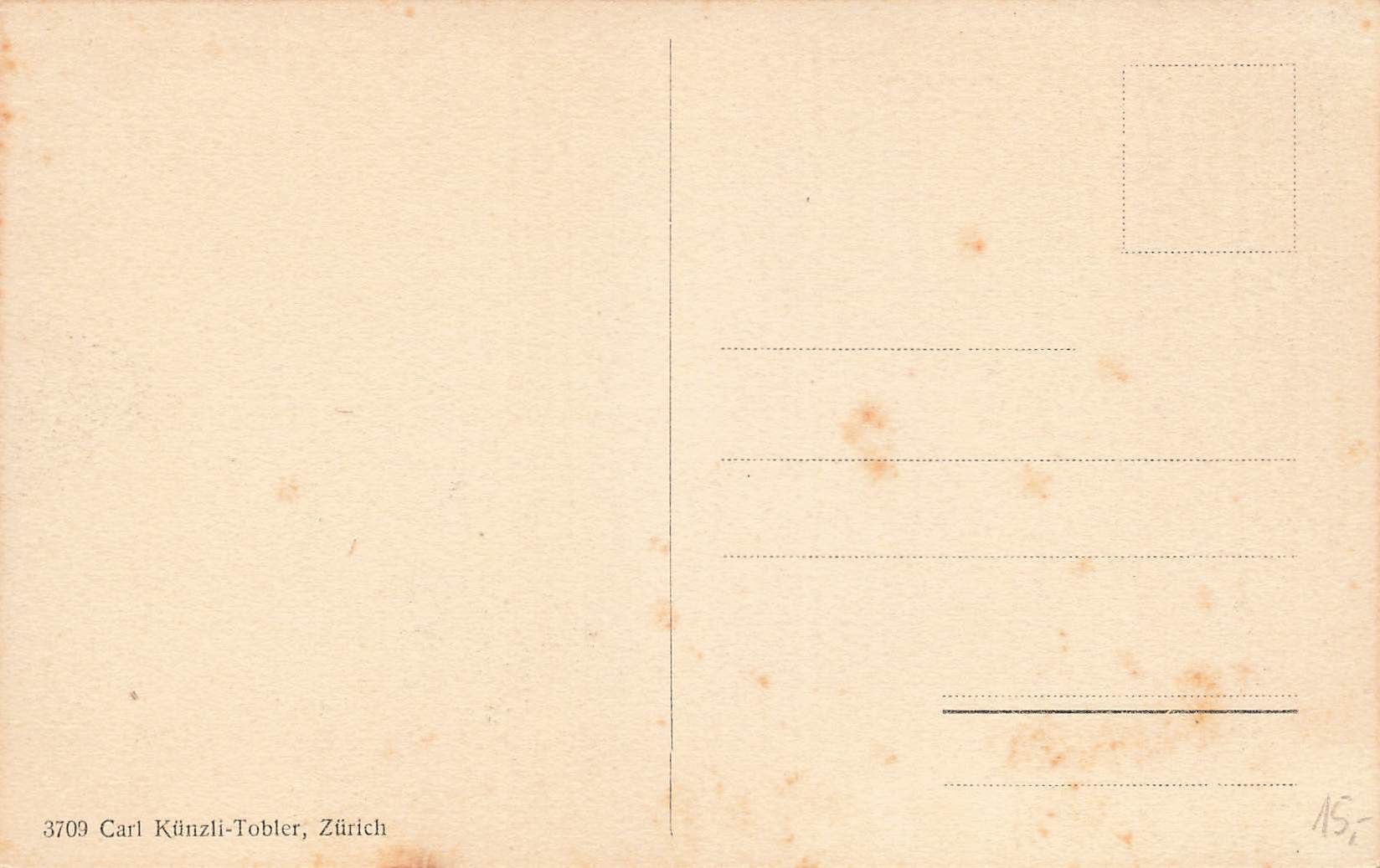 Cartoline postali: San Bernardino GR Panorama mit Kirche – Usato da Biasca venduto da Blenio71 1