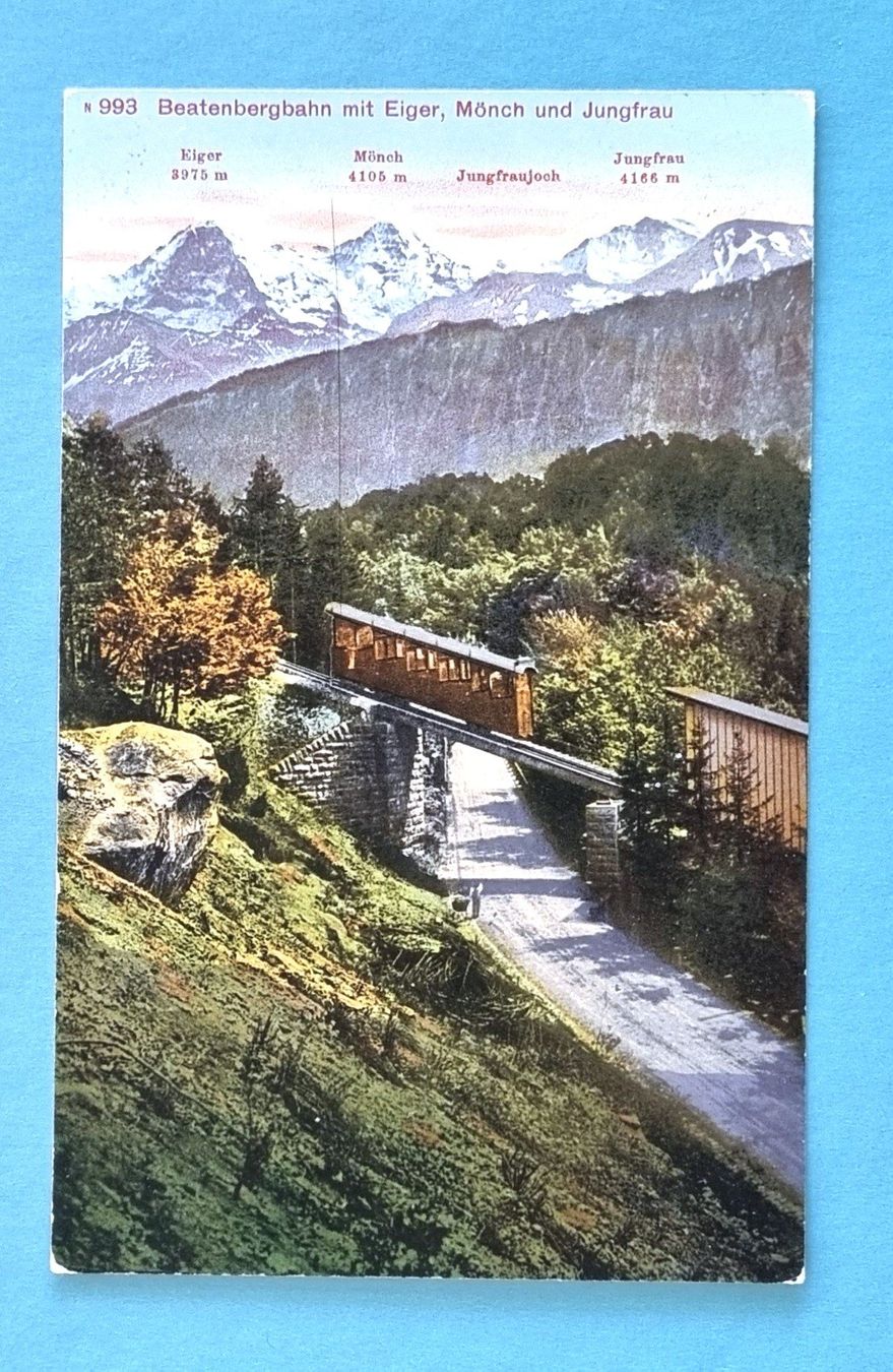 Cartes postales: Beatenberg Bahn - Thunersee Strasse -  1925 – D'occasion à Rothrist par RROENK
