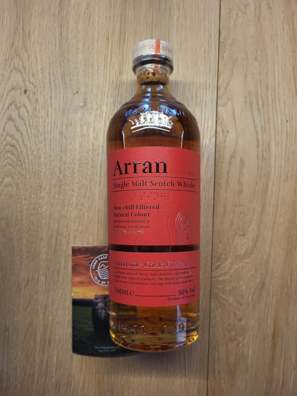 Arran Bevande alcoliche: Arran Scotch Whisky Amarone Cask Finish – Nuovo e nell'imballaggio originale da Volketswil venduto da Kandelaber