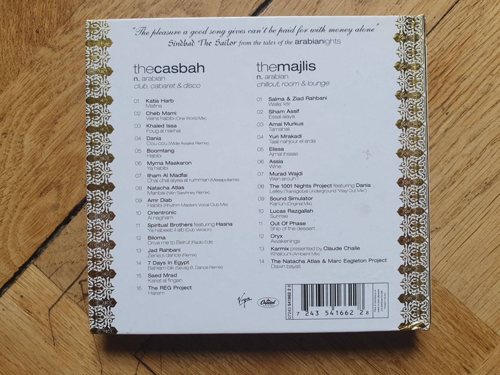 CD: Arabianights Club & Chillout Classics CD – Usato da Zürich venduto da haitimarasa 3