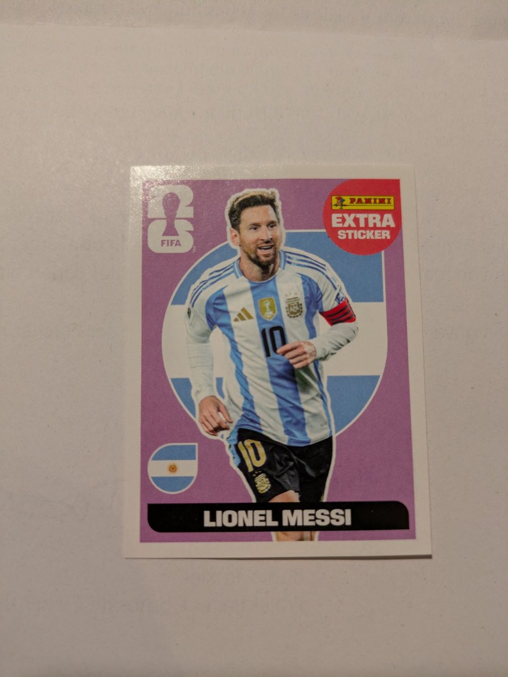 Panini Sammelbilder & Trading cards: Lionel Messi Extra Sticker Regular Panini 2026 – Neu (gemäss Beschreibung) aus Wollerau von bodega74