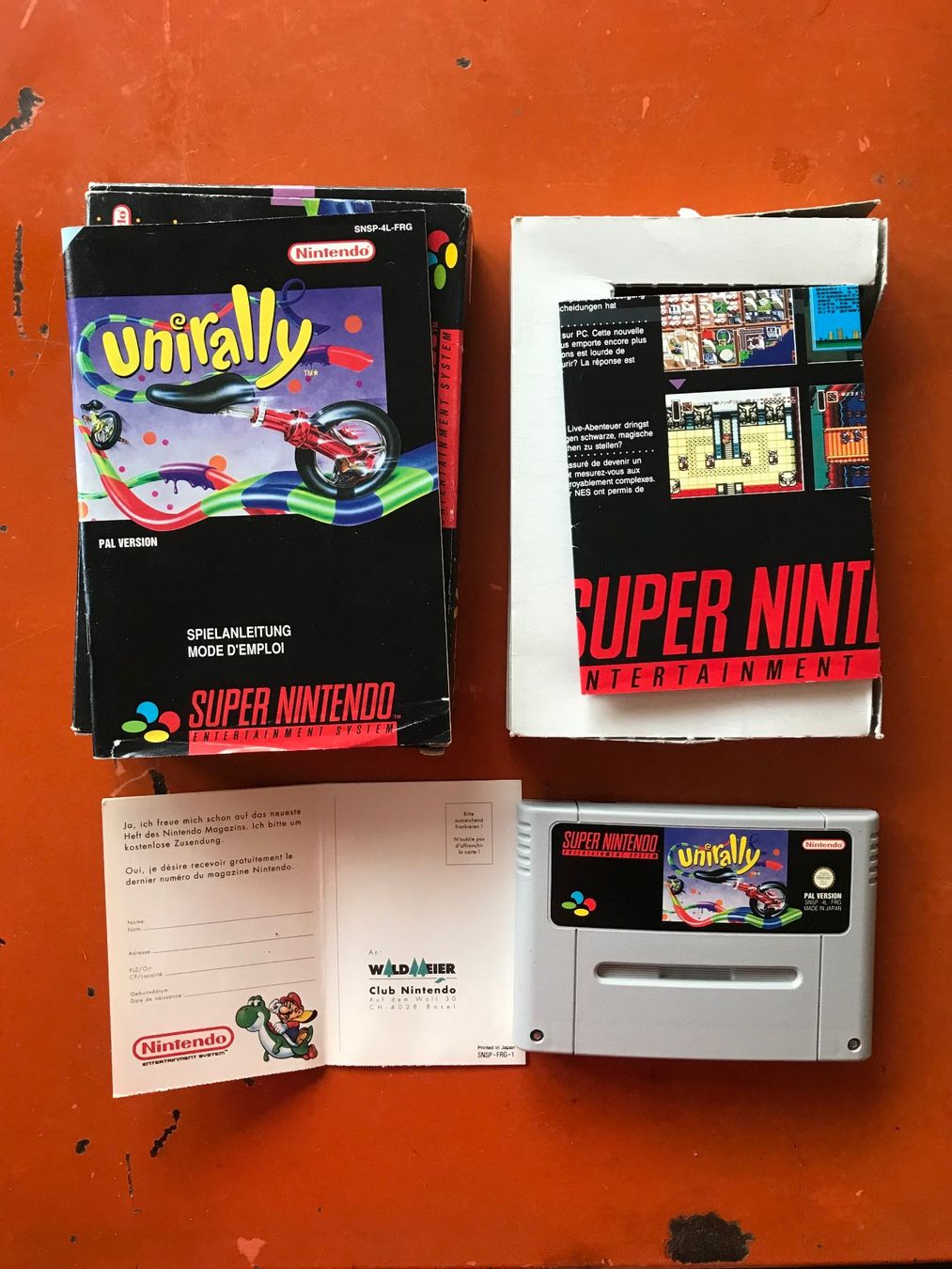 Nintendo Jeux: Super Nintendo / Unirally / PAL – D'occasion à Zürich par TruxRev 2