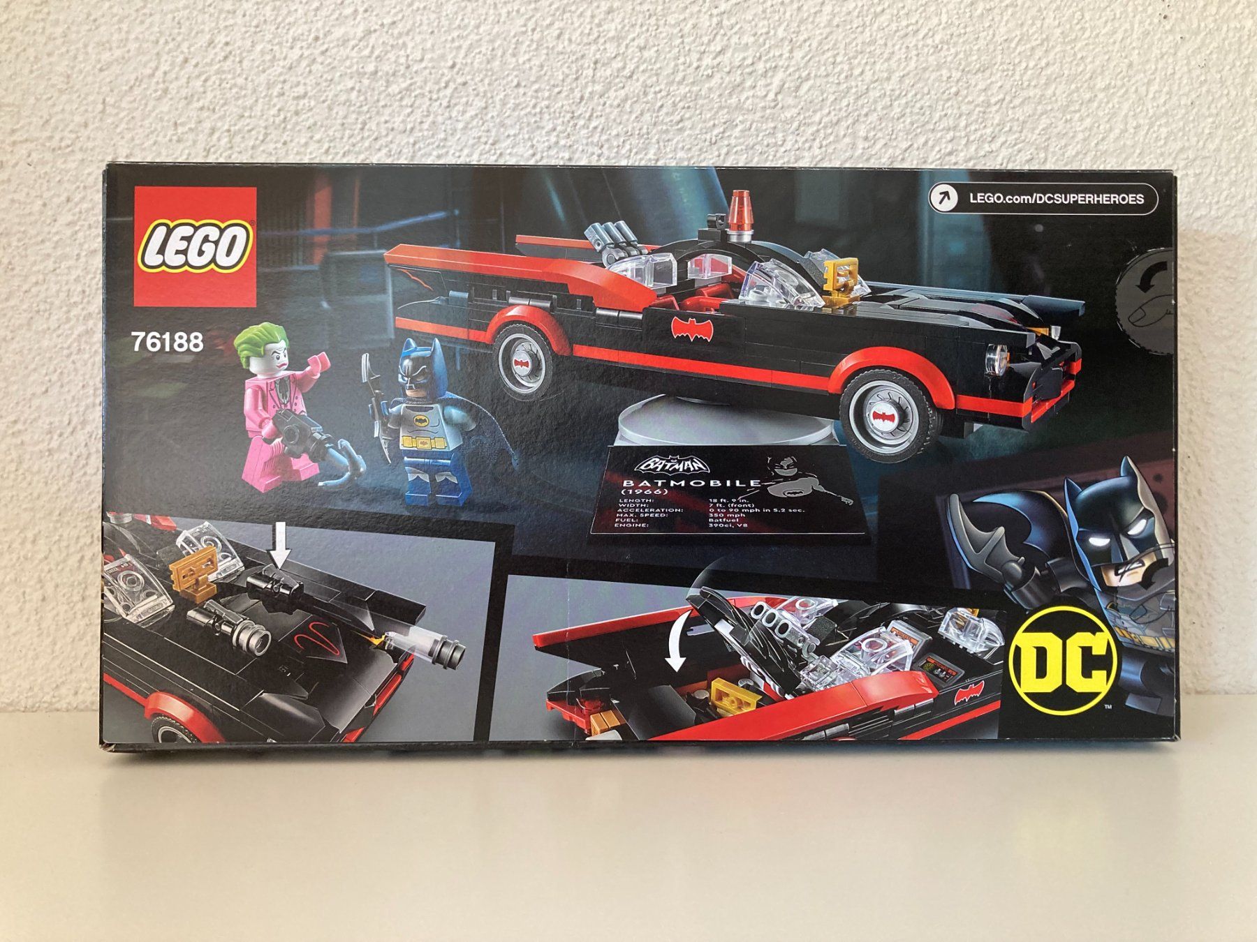 Lego Kit di costruzioni: Lego Classic Batmobile 76188 – Nuovo e nell'imballaggio originale da Beringen venduto da pkr_z622 1