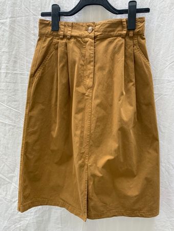 Splendide jupe midi LE MONT ST-MICHEL 100%coton t.36