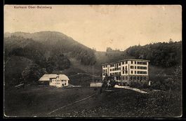 AK Ober-Balmberg, Blick zum Kurhaus