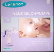 Lansinoh Handmilchpumpe, neuwertig mit Zubehör