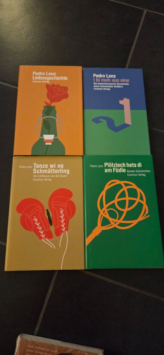 Bücher: Buch:  Pedro Lenz 4 Bücher – Gebraucht aus Bremgarten b. Bern von Marge7979