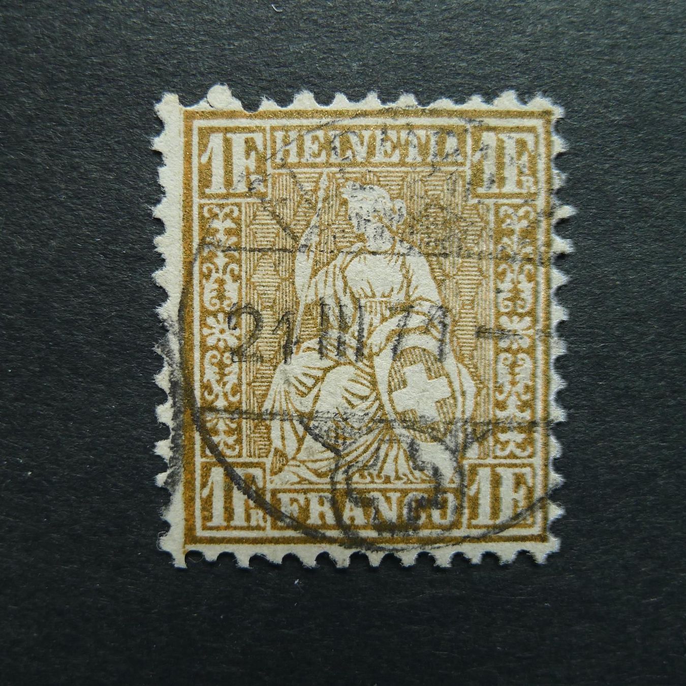 Tutti i francobolli: 1864 Nr. 36 mit Vollstempel – Usato da Dagmersellen venduto da wyss1982