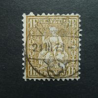 1864 Nr. 36 mit Vollstempel