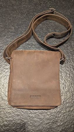 Umhängetasche Bag Prato Adventure Wildleder braun wie neu