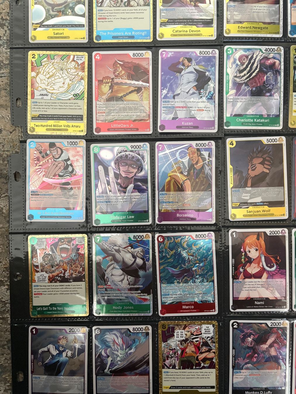 Bandai Sammelbilder & Trading cards: One Piece TCG - Holo Sammlung Englisch – Neu (gemäss Beschreibung) aus Birsfelden von alex4127 4