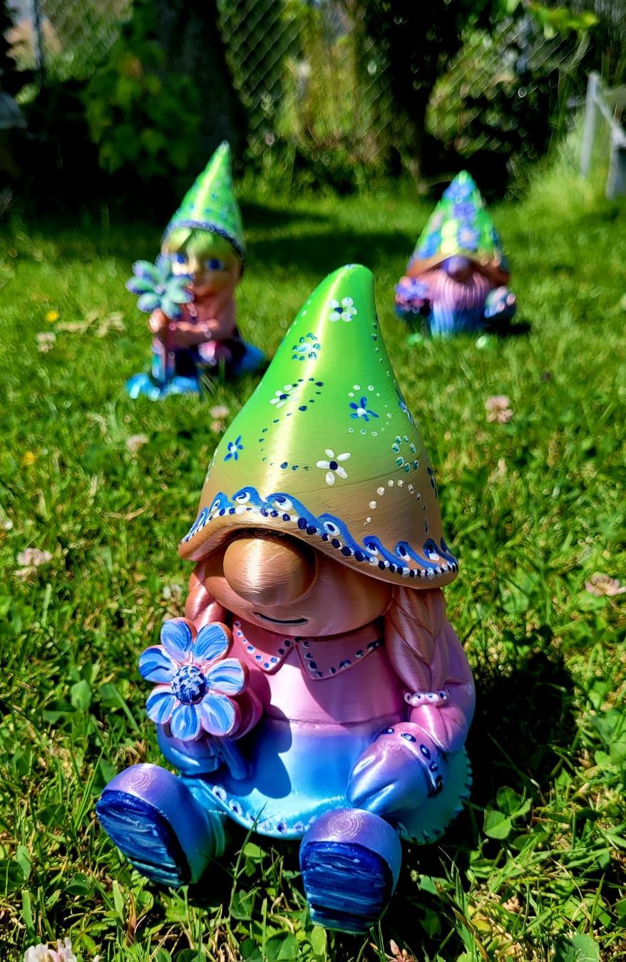 Statuette: Glückszwerg, Gartenzwerg, Gnom, Figur – Nuovo (secondo la descrizione) da Au SG venduto da M3d4all