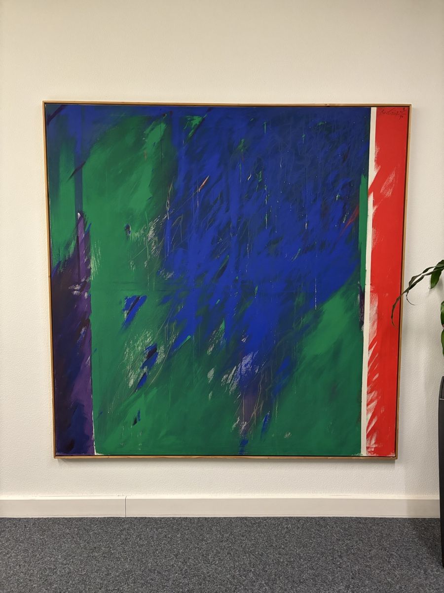 Gemälde: Marcel Berlinger- Marginalien II, Acryl, 1990, Original! – Neu (gemäss Beschreibung) aus Binningen von mancherlei