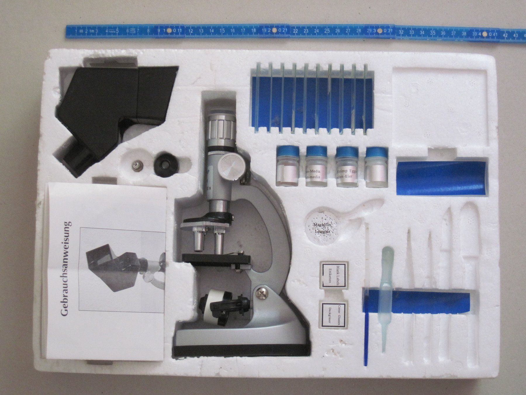 Microscopi: Mikroskop-Set CHAMP mit Zubehör – Usato da Feuerthalen venduto da mam_5l7b 1