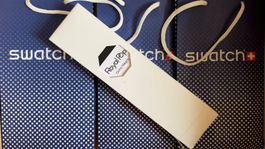 Audemars Piguet x Swatch - Ocho Negro AP Neu & Ungetragen