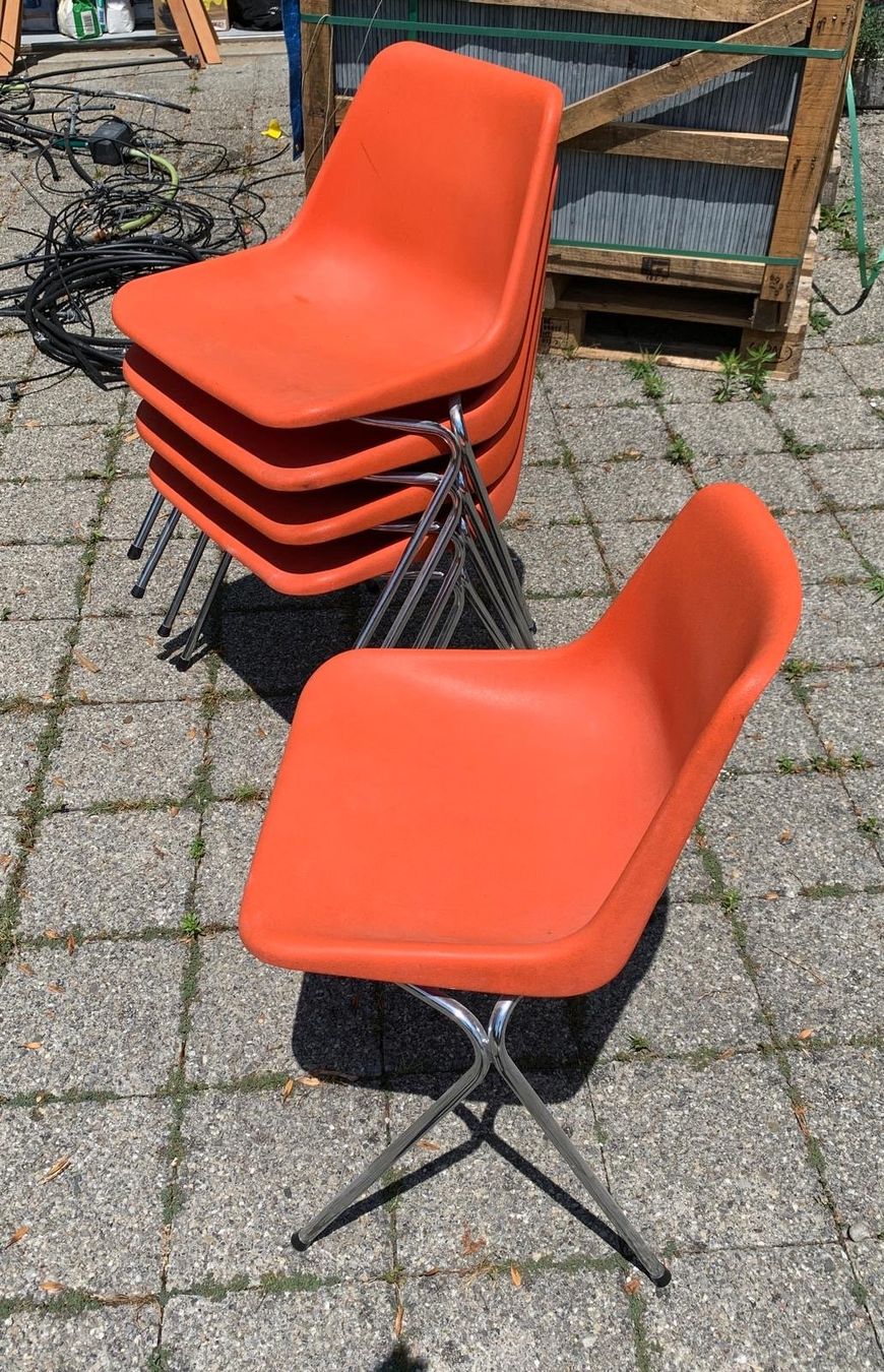 Stühle: Robin Day Hille Polyside Chair / Polyprop Designklassiker – Gebraucht aus Stallikon von flocke1007 1