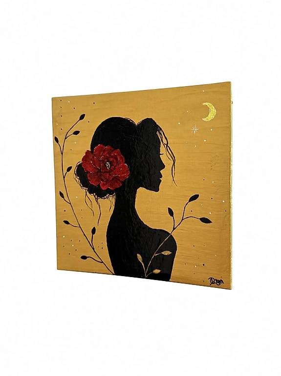 Tableaux: Acrylbild: Goldene Nacht – Neuf (Voir description) à Safenwil par car_nlh6 4