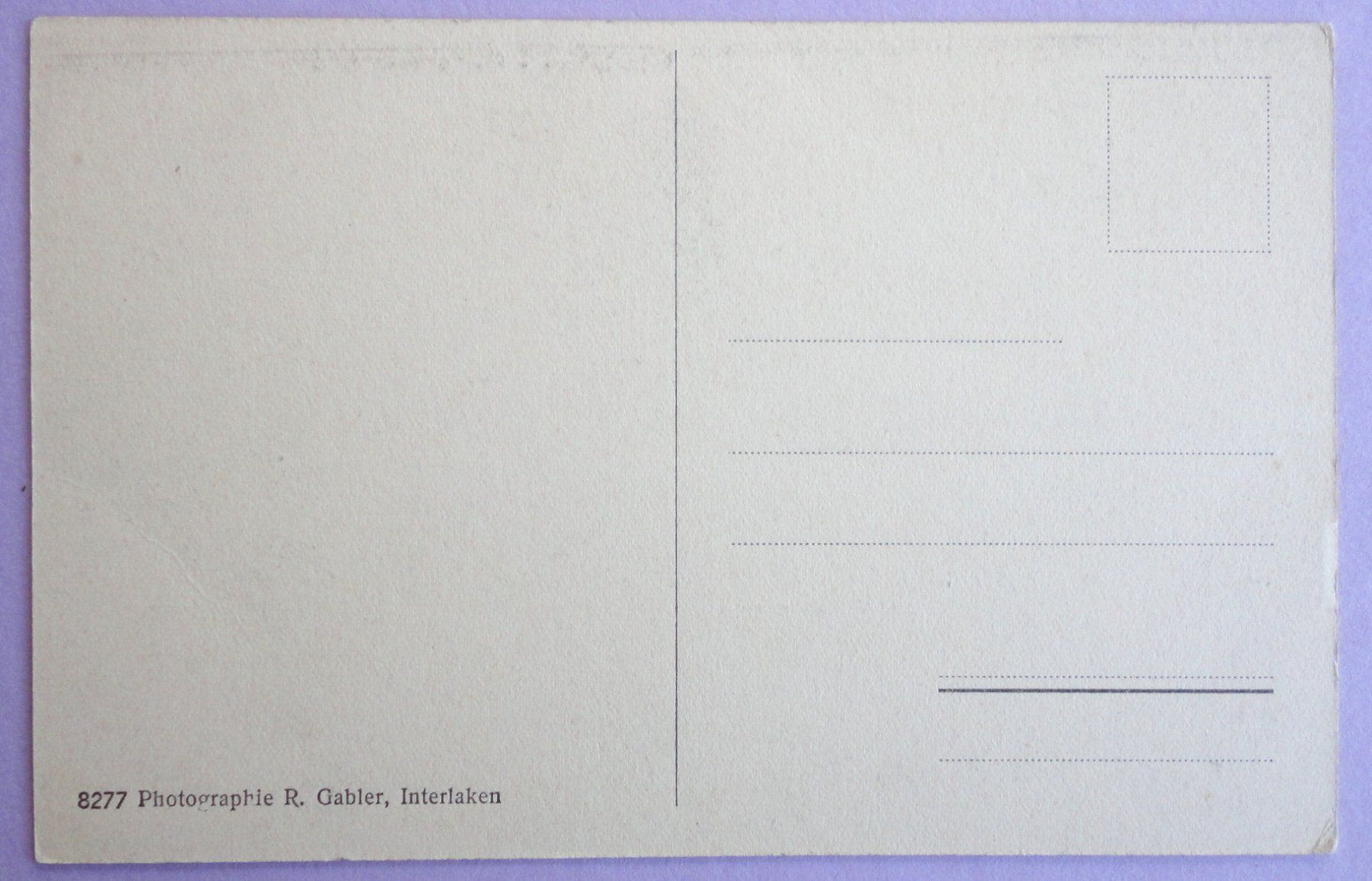 Cartes postales: Interlaken - Generalansicht – D'occasion à Fétigny par Billy2miny 1