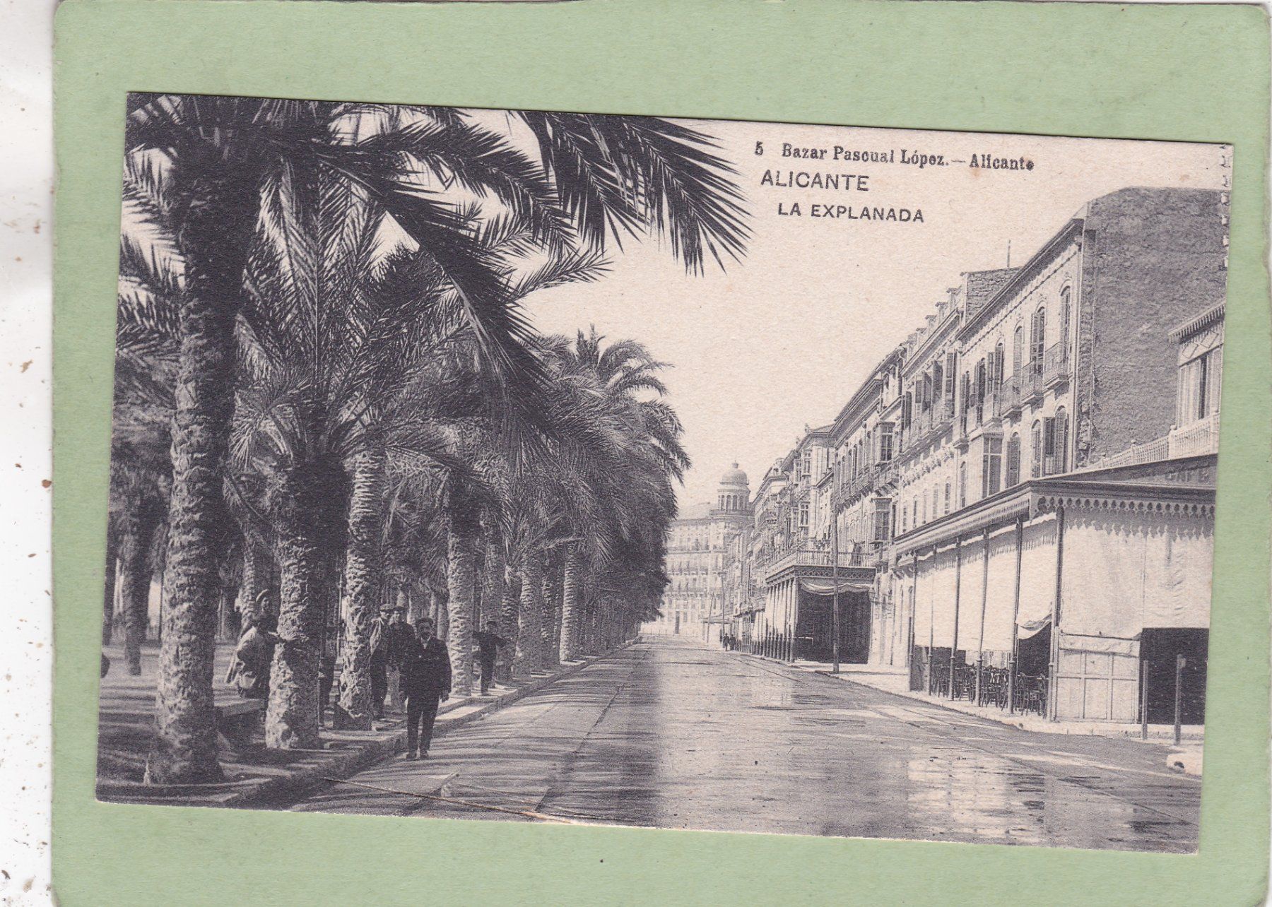 Ansichtskarten: Spanien Alicante La Explanada – Gebraucht aus Herisau von Lisegrat2008