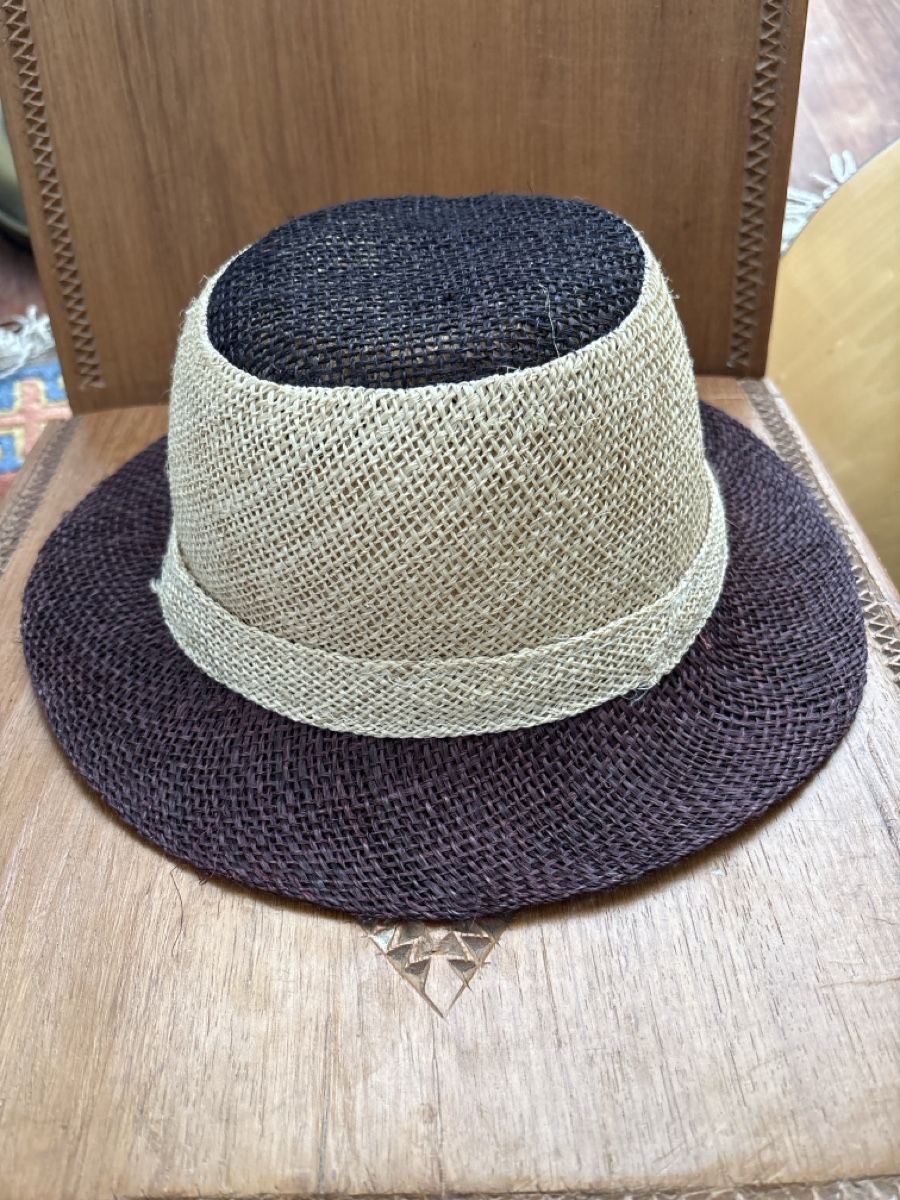 Hüte, Mützen & Caps: Chapeau sisal doublé raphia léger et confortable  – Neu (gemäss Beschreibung) aus Düdingen von Yellow