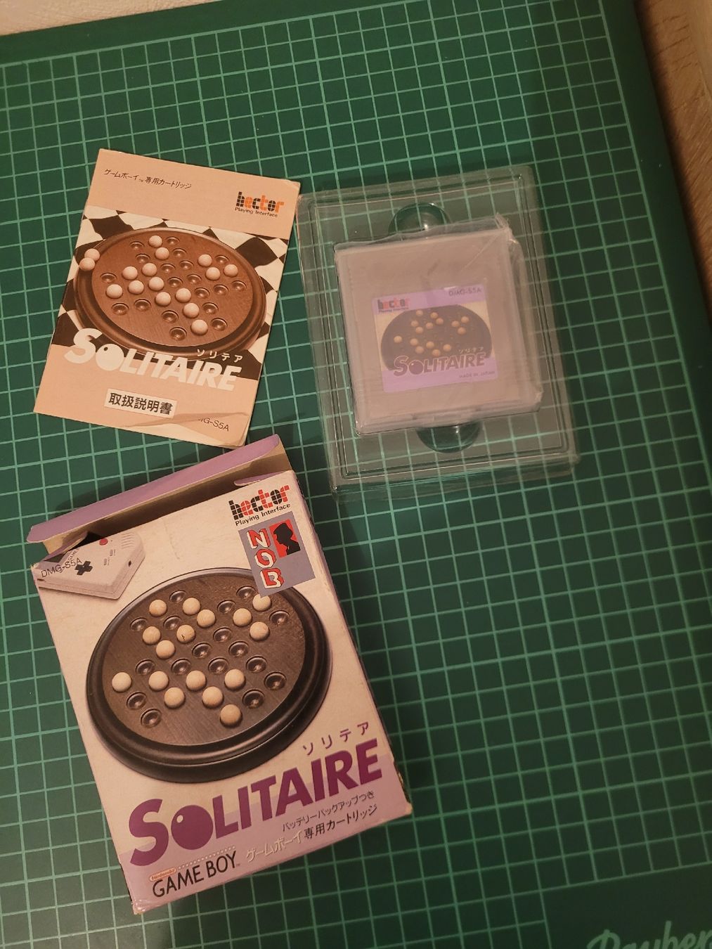 Nintendo Giochi: Vintage Game Boy Solitaire - Hecker - Complete in Box! – Usato da Meyrin venduto da Retro-GZ 1