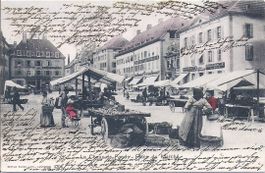 CHAUX-de-FONDS, place du marché