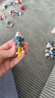 Schlumpf Figur Musikant mit Flöte gebraucht