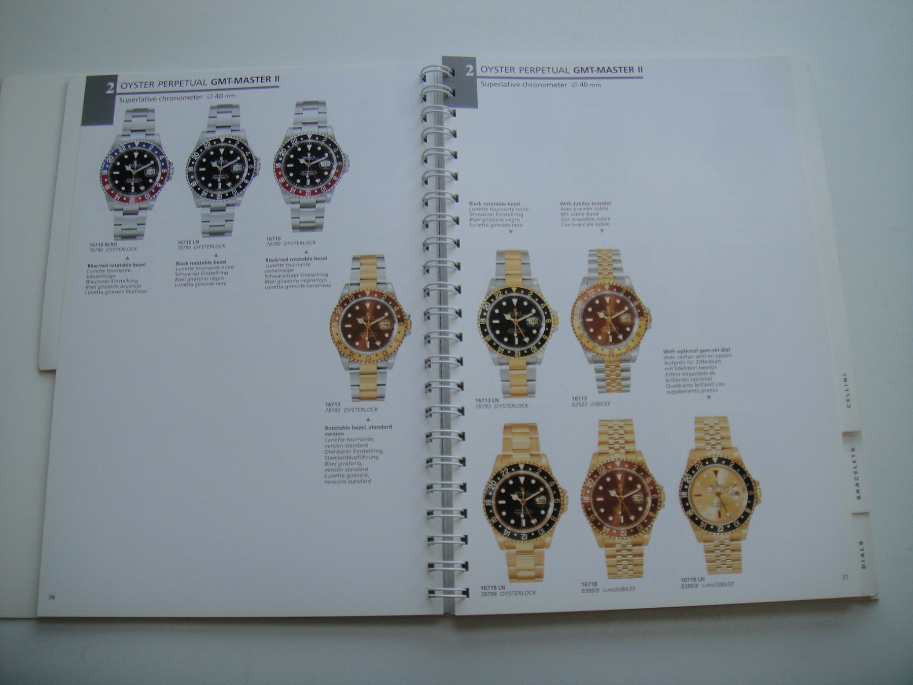Rolex Documenti: Rolex Katalog / 2002-2003 – Usato da Biberist venduto da keine-ursache 2